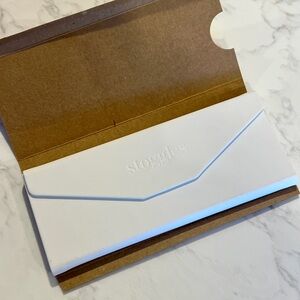 White Stoggles Folding Glass Case, NIB